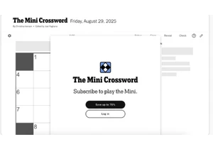 The New York Times Mini Crossword Is No Longer Free to All: Here's One Way to Play