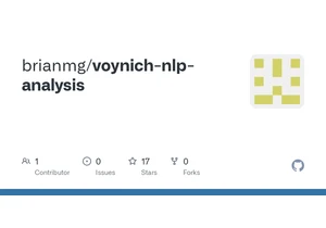 Show HN: I modeled the Voynich Manuscript with SBERT to test for structure