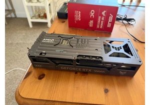 Rare Franken-GPU has both AMD and Nvidia branding — AMD Radeon GeForce RTX 9070 XT is the new ultimate midrange gaming champ