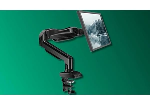 This ludicrously cheap $35 monitor arm clears your desk for less