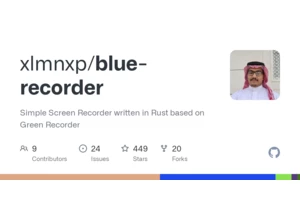 Blue-Recorder, a Simple Screen Recorder Written in Rust