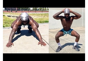 200 Mike Tyson Push Ups and 200 Squats in 20 Minutes Challenge - ImanYeshua | That's Good Money