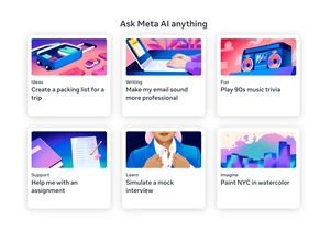 Meta rolls out an updated AI assistant, built with the long-awaited Llama 3