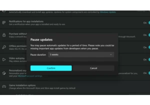 Microsoft Store disables opting out of automatic app updates
