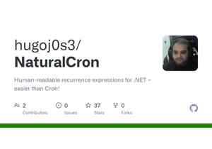 Show HN: NaturalCron – Human-Readable Scheduling for .NET (With Fluent Builder)