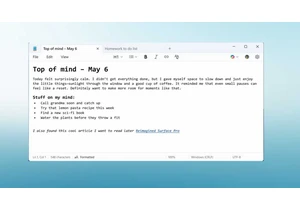 Windows 11 killed WordPad, but Notepad is absorbing its formatting skills