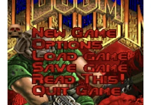 Doom rendered in CSS