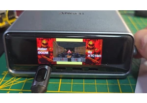  Doom runs surprisingly well on Anker Prime Charger — 150 MHz CPU and decent screen results in 'better than expected' FPS per mAh 