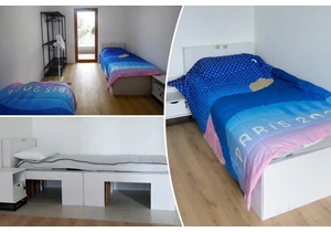 'Anti-sex' beds have arrived at Paris Olympics