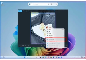 Windows 11 tests AI-generated image descriptions on Copilot+ PCs