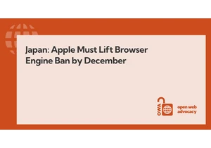 Japan: Apple Must Lift Browser Engine Ban by December