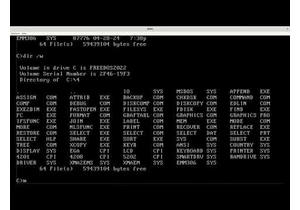 Building MS-DOS 4.00 on FreeDOS [video]