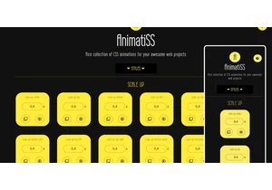 AnimatiSS — A nice, colorful collection of CSS animations