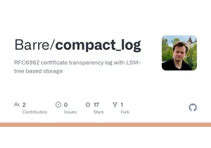 CompactLog – Solving CT Scalability with LSM-Trees