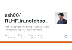 Reinforcement Learning from Human Feedback (RLHF) in Notebooks