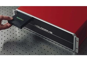 Holographic ribbon aims to oust magnetic tape with 50-year life span and 200TB capacity per cartridge — HoloMem says optical ribbon-based carts work with some components of existing systems, reducing fricition