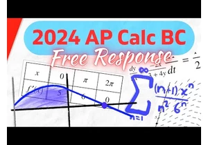 2024 AP Calc BC FRQ Solutions!