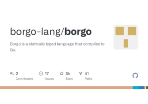 Borgo is a statically typed language that compiles to Go