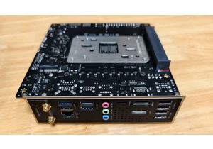 AMD B850 Mini ITX motherboard with PCIe slots on both sides teased ahead of Computex