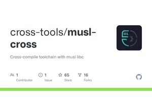 GNU cross-tools: musl-cross 313.3M