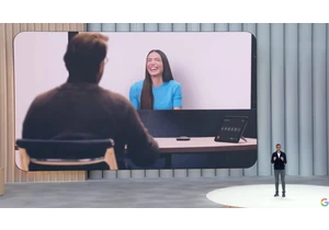 I Tried Out Google Beam at Google I/O video