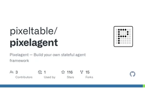 Show HN: Pixelagent – Build your Stateful Agent Framework in 200 lines of code