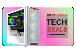 Get a FREE 32-inch curved QHD gaming monitor and save $400 off a prebuilt gaming PC with AMD Ryzen 7 9800X3D and Nvidia RTX 5080 in this insane Newegg deal