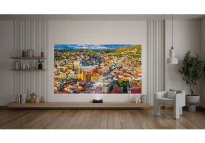  You can now buy a mind-blowingly small UST triple-laser projector in the US – huge, colorful images from a tiny box that sits right next to the wall 