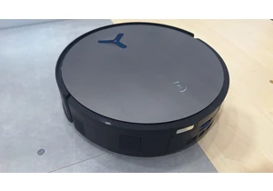 Ecovacs' new robovac speed-charges its battery while it's cleaning its mop pads, so it never runs out of juice