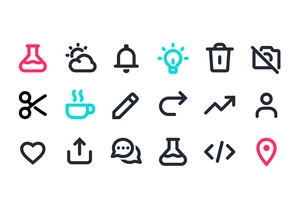 Humbleicons — A pack of simple, carefully crafted icons for your better UI