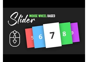 How to Make Slider Controllable with Mouse Wheel
