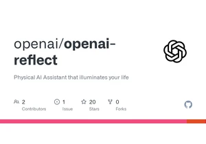Show HN: OpenAI/reflect – Physical AI Assistant that illuminates your life