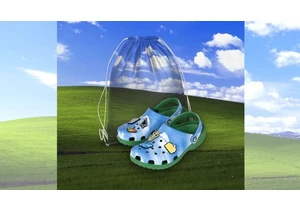 Microsoft is making Windows XP crocs — complete with XP inspired Jibbitz for maximum nerd cred