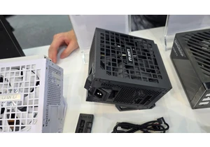 Lian Li flexes new PSU with rotatable power outlet at Computex 2025