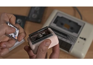 Remaking a Commodore 64 Datasette from 1982 using 1993 microcassette tech — TechTuber touts 1MB per tape, a 5x improvement over the original