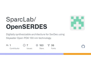 OpenSERDES – Open Hardware Serializer/Deserializer (SerDes) in Verilog