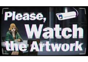 Please, Watch the Artwork is a puzzle game with eerie paintings and a sad clown