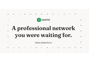 Peerlist — A professional network w/ robust work profiles at its core