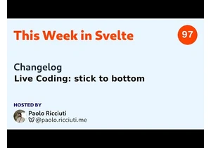 This Week in Svelte, Ep. 97 — Changelog, svelte5-router