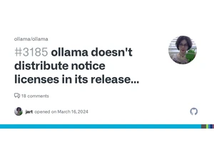 Ollama violating llama.cpp license for over a year