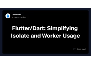 Flutter/Dart: Simplifying Isolate and Worker Usage