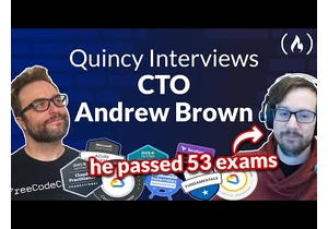 CTO Andrew Brown on DevOps + Cloud Certification Exams [freeCodeCamp Podcast #120]