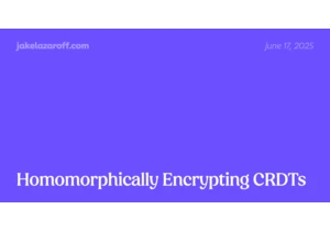 Homomorphically Encrypting CRDTs