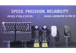 Asus ROG Falcata brings split layout and magnetic switches to competitive gaming