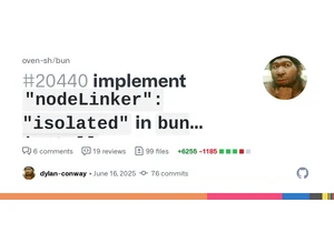 Bun adds pnpm-style isolated installation mode