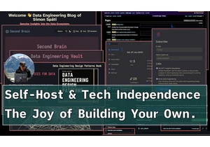 Self-Host and Tech Independence: The Joy of Building Your Own
