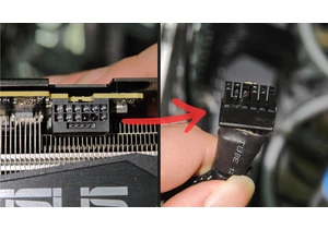  Nvidia's incendiary 12VHPWR connector consumes its latest victim — Chinese RTX 3060 Ti melts down despite modest power draw after ASUS shipped it with the wrong cable 