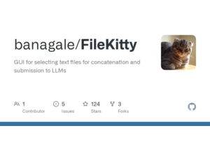 Show HN: FileKitty – Combine and label text files for LLM prompt contexts