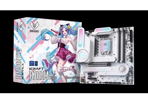  Vendor releases an Intel motherboard for Anime fans — iCraft B760M Cross comes decked out with pastel colors 