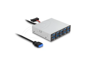 This 3.5-inch hub will turn your PC case's front panel into a USB paradise